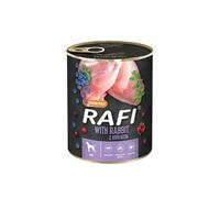 RAFI with rabbit - Nourriture humide pour chiens adultes au lapin, myrtilles et airelles - 800g