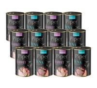 DOLINA NOTECI Piper pour chats stérilisés au thon/au lapin 12x400g