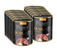 DOLINA NOTECI Piper pour chiens avec caille et canneberge 12x800g