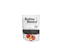 DOLINA NOTECI Plat de bœuf aux poivrons et pâtes 100g - aliments humides pour chiens x12