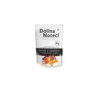 DOLINA NOTECI Plat de saumon aux carottes et au riz 100g - nourriture humide pour chien