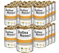 Dolina Noteci Premium Pâtée pour Chien Canard à la Citrouille, Boîte 24x400g