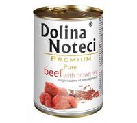 DOLINA NOTECI Premium Pure - Boeuf avec riz pour chiens adultes - 800g