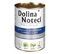 DOLINA NOTECI Premium - riche en cabillaud et brocoli pour chiens adultes - 400g