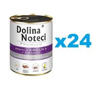 Dolina Noteci – Aliment humide pour chiens adultes – Veau, Porc, Lapin aux canneberges – 800 g
