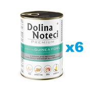 DOLINA NOTECI Premium Riche en perdrix avec pomme 6x400 g