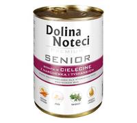 DOLINA NOTECI Premium Senior - Riche en veau, carotte et thym pour chiens âgés - 400g