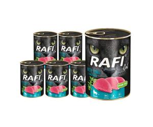 DOLINA NOTECI RAFI Cat Adult Sterilized - Nourriture humide avec du thon pour chats castrés - 12x400 g