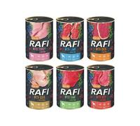 DOLINA NOTECI RAFI - Mix 6 viandes sans céréales pour chiens - 60 x 400 g