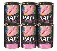 DOLINA NOTECI Rafi Turkey - Nourriture humide à base de dinde pour chiens adultes - 6x400 g