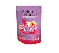 Nourriture Humide pour Chiens DNP Sp. z o.o. Dolina Noteci Superfood 300g Sarne, Wołowina Saszetka / 10