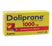 Doliprane 1000mg Paracétamol Douleurs Et Fièvre 8 Gélules