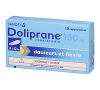 Doliprane® 150 mg Suppositoire(S) 10 pc(s)