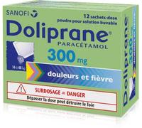 Doliprane 300 mg Sachets x 12 - Paracétamol - Pharmacie en ligne LaSante.net