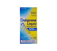 Doliprane Liquiz 500mg boite de 12 sachets