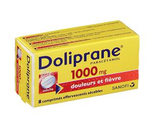Doliprane® Paracétamol 1000 mg Comprimés Effervescents 8 pc(s)