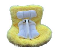 Doll Carseat, Character Car Safety Seat, 15.7/12.3/1 inches, Animal Sofa Design, Air Vent Attachment, Soft Cushion, Vehicle Dashboard for Kids Toys and Plush Figures, Multicolor