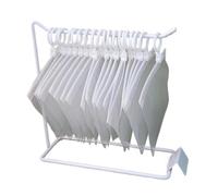 Doll Clothes Rack - Mini rack pour jouets en peluche, 2,46 x 2,75 x 7,87 po | Dolls Clothes Hangers | Dolls Garment Racks Costume Stand Organizer for Tiny Coat Shirt Dress Role Playing Game Toy