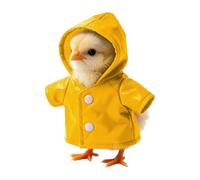 Doll Clothes Scratch-Free Comfortables Waterproof Chick Raincoat