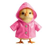Doll Clothes Scratch-Free Comfortables Waterproof Chick Raincoat