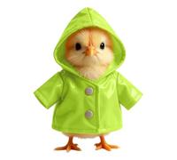 Doll Clothes Scratch-Free Comfortables Waterproof Chick Raincoat