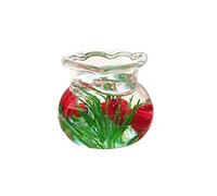 Doll House Accessories Miniature Fish Tank Model Kids Collection Toy Stylish Clever