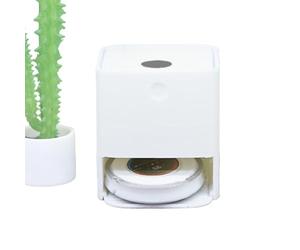 Doll House Accessory - Mini Sweeping Robot Ornament for Decoration | Decorative Doll House Model with Cute Robot Design, Ideal for Kitchen Bathroom Living Room Bedroom Study Nursery Bedside Display