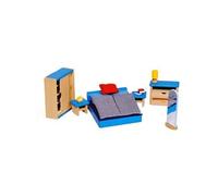 Gollnest & Kiesel – Meubles chambre à coucher pour maison de poupée 51906 – 16 pièces