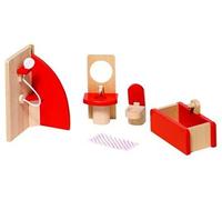Goki Basic - 51717 - Mobilier de Poupée - Meuble de Poupée - Salle de Bains
