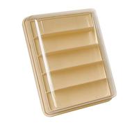 Doll Organizer Storage Case, Clear Display Case For Figures, Dustproof Display Cabinet Organizer, Diisplay Cabinet With Multiple Compartments For Bedroom, Living Room, Table, Wall And Kids's Room