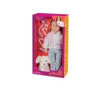 Doll & Pet OG - Skylar 45,7 cm et arc 15,2 cm chien - Jeu imaginatif - Jouet pour enfants à partir de 3 ans
