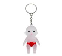 Doll Purse Charm | Resin African Doll UV Color Changing