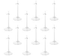 Doll Stand 15 pièces supports de figurines d'action supports de poupée support de figurine support réglable supports de poupée blanc support d'affichage de base de support d'anime support d'affichage
