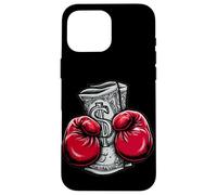 Dollar Bill Sport Gants de Boxe pour Homme et Femme Coque pour iPhone 16 Pro Max