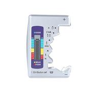 DollaTek 1.5V 9V Digital Battery AA AAA LR44 Testeur de capacité de la batterie universelle Batterie au lithium Power Supply Checker Outils de mesure - Argent