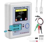 DollaTek 1.8 Pouces Affichage coloré Multifonctionnel de Poche TFT rétroéclairage Transistor LCR-TC1 testeur pour diode triode condensateur résistance Transistor LW21