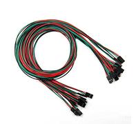 DollaTek 10 pcs/lot 70cm 3 broches femelle au câble de Dupont de fil de cavalier femelle pour l'imprimante 3D