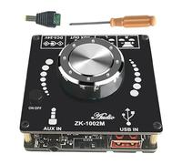 DollaTek 100W + 100W Bluetooth 5.0 Carte amplificateur Audio de Puissance ampli stéréo Amplificador Home cinéma AUX USB