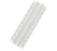 DollaTek 102 830 Breadboard enfichable sans soudure 830 points de connexion 4 rails d'alimentation 6,5 x 2,2 x 0,3 pouces (165 x 55 x 9 mm)
