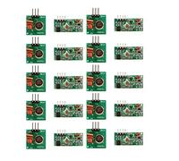 DollaTek 10Pcs 433 MHz RF sans Fil Émetteur et Module récepteur Kit pour Arduino Raspberry Pi