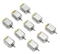 DollaTek 10Pcs DC 3V - 6V 130 Moteur 17000 TR/Min pour Arduino DIY