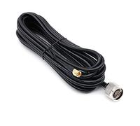 DollaTek 16ft Câble d'extension coaxial à Faibles pertes (50 Ohm) pour 3G/4G/LTE/Jambon/ADS-B/GPS/RF Radio à l'antenne ou au limiteur de surtension - SMA mâle à N mâle