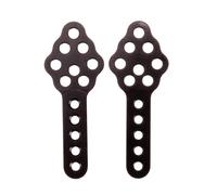 DollaTek 2 pièces CNC métal RC Voiture Amortisseur Support Ajuster Hauteur Angle Support pour Axial SCX10 90046 D90 D110 RC Chenille Voiture