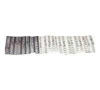 DollaTek 220 PCS 1206 SMD Zener Diode Kit Assortiment LL34 0.5W 1 / 2W 3V-51V 22 Modèles Chacun des 10PCS