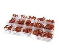 DollaTek 225PCS boîte à réparation en gel de silice (VMQ) - Rouge, pour la plomberie professionnelle, Air, Gaz, Automobile, Plombier, Réparations