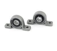 DollaTek 2PCS 8mm Bore Inner Ball Monté Bloc D'oreiller Insérer Roulement KP08