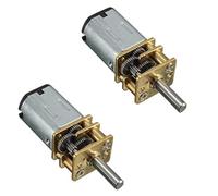 DollaTek 2Pcs DC DollaTek DC 6V 70RPM 3mm motoréducteur 70 tr/min Mini motoréducteur de réduction de vitesse pour RC voiture Robot modèle bricolage moteur jouet