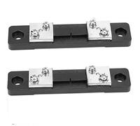 DollaTek 2Pcs FL-2 50A 75MV DC Courant shunt résistance pour ampère mètre