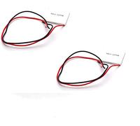 DollaTek 2Pcs TEC1-12704 40x40MM Plaque de Réfrigération Peltier pour Refroidisseur Thermoélectrique