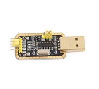 DollaTek 3.3V/5V USB vers série Adaptateur convertisseur TTL H340G UART Module d'or